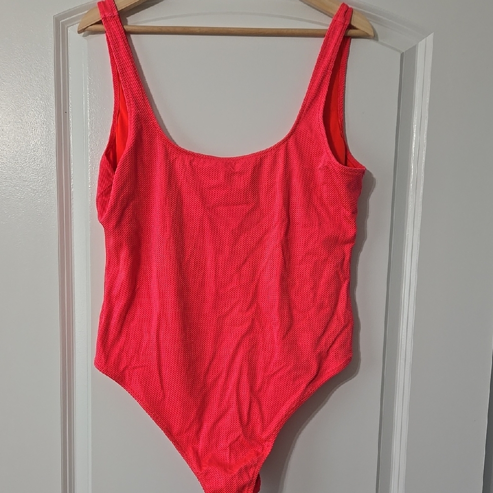 Vibrant Pink One-Piece Swimsuit